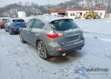 2012 Infiniti Ex35 Journey z USA, uszkodzony, nr VIN JN1AJ0HR9CM450721